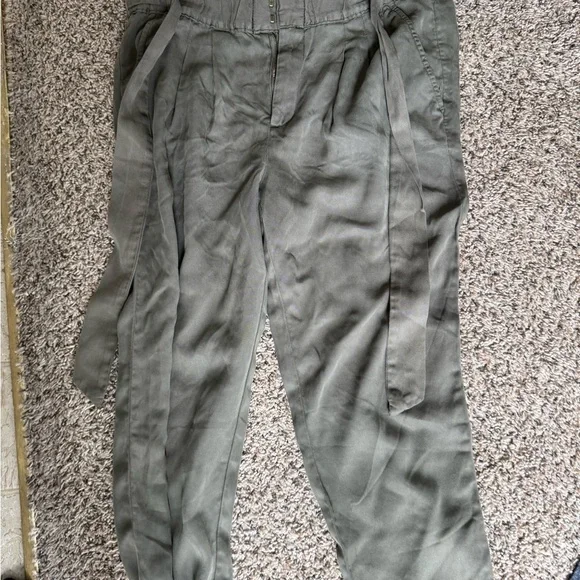 Anthropologie daily practice/ritual nwt green pants - Picture 3 of 7